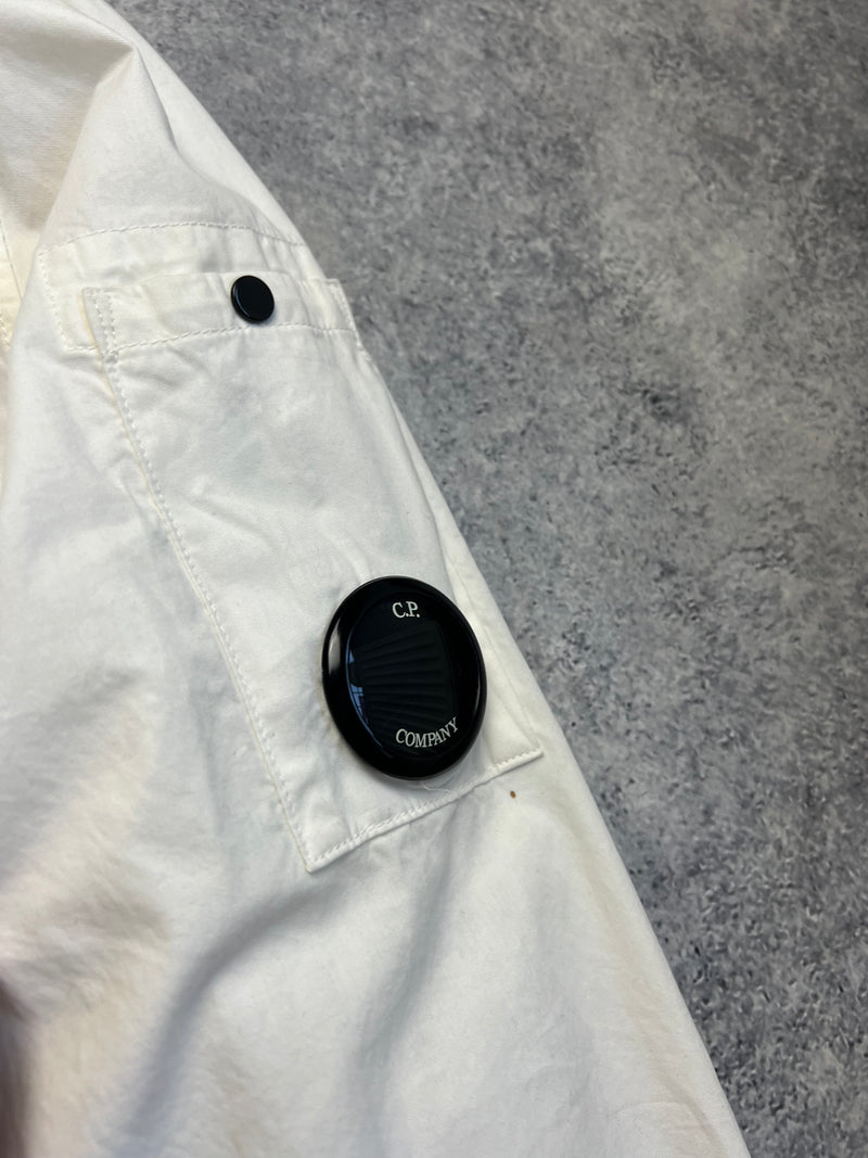 CP company white overshirt