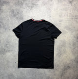 Moncler navy arm logo tee