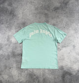 Palm angels baby blue shark tee