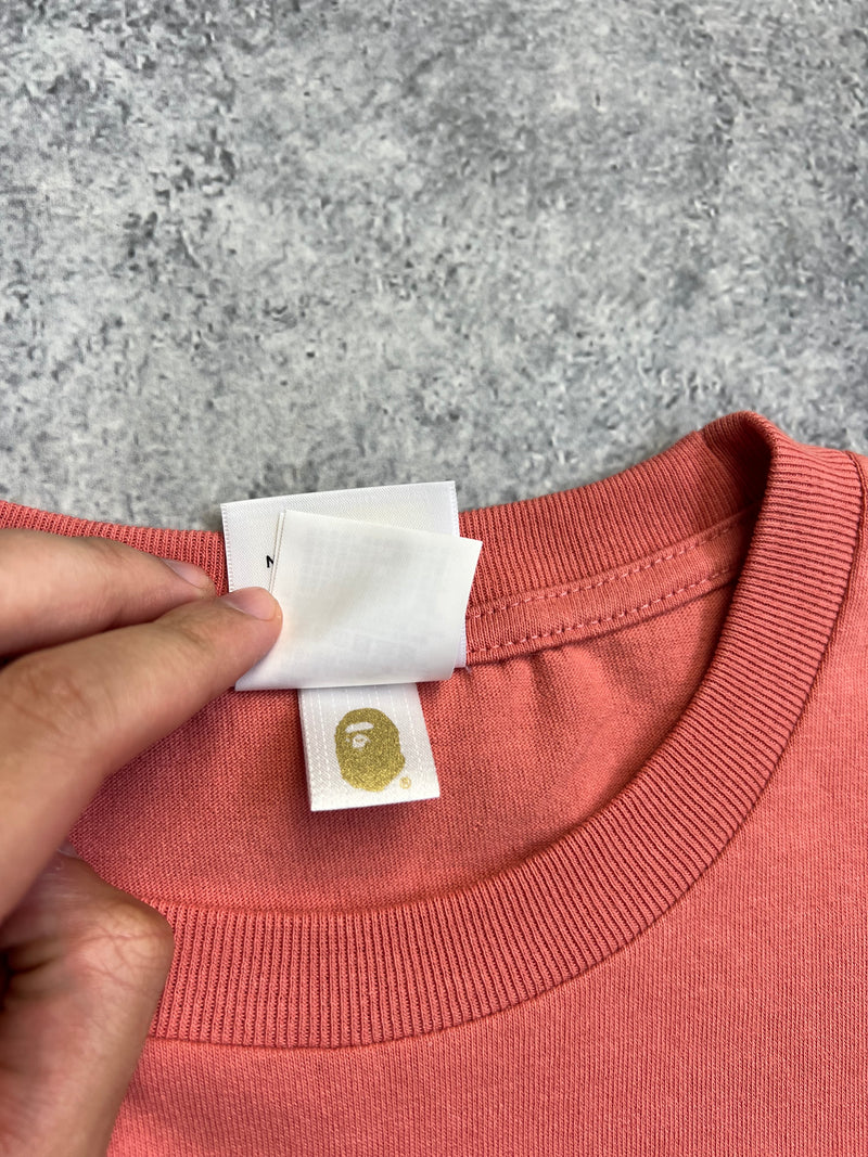 Bape ABC CAMO baby Milo on big ape tee