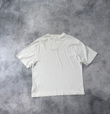 Off-white spray helvetica white tee