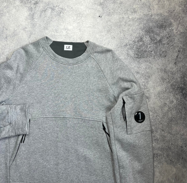 CP company grey pullover jumper