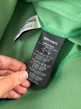 Palm angels green track jacket