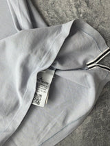 Stone island pale blue polo shirt
