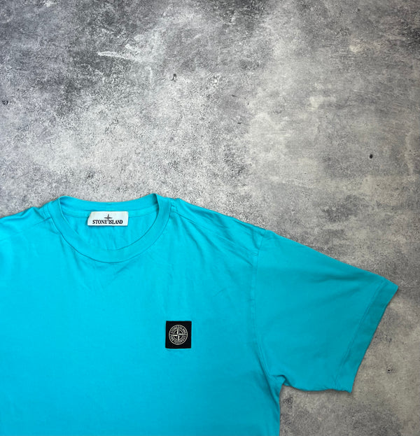 Stone island light blue tee