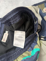 Moncler camo swim shorts