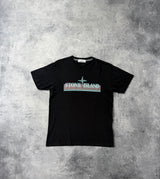 Stone island SS22 black embroidered tee