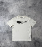 Palm angels Paris spray tee white