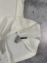 Palm angels white polo shirt