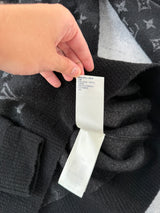 Louis Vuitton distressed monogram wool jumper