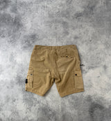 Stone island sand cargo shorts