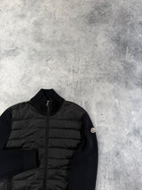 Moncler black tricot cardigan