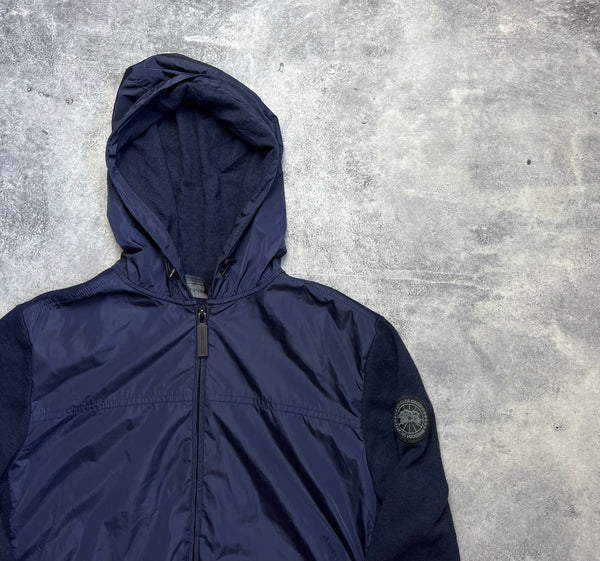 Canada goose black label navy Windbridge hoodie