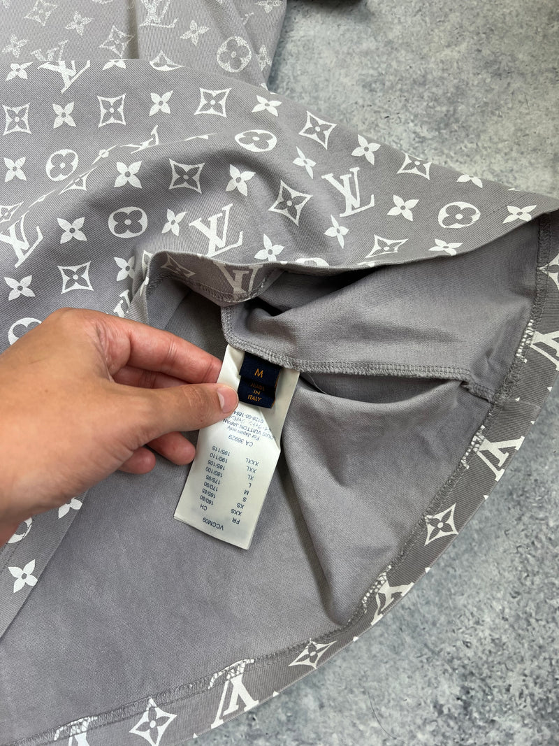Louis Vuitton grey gradient tee