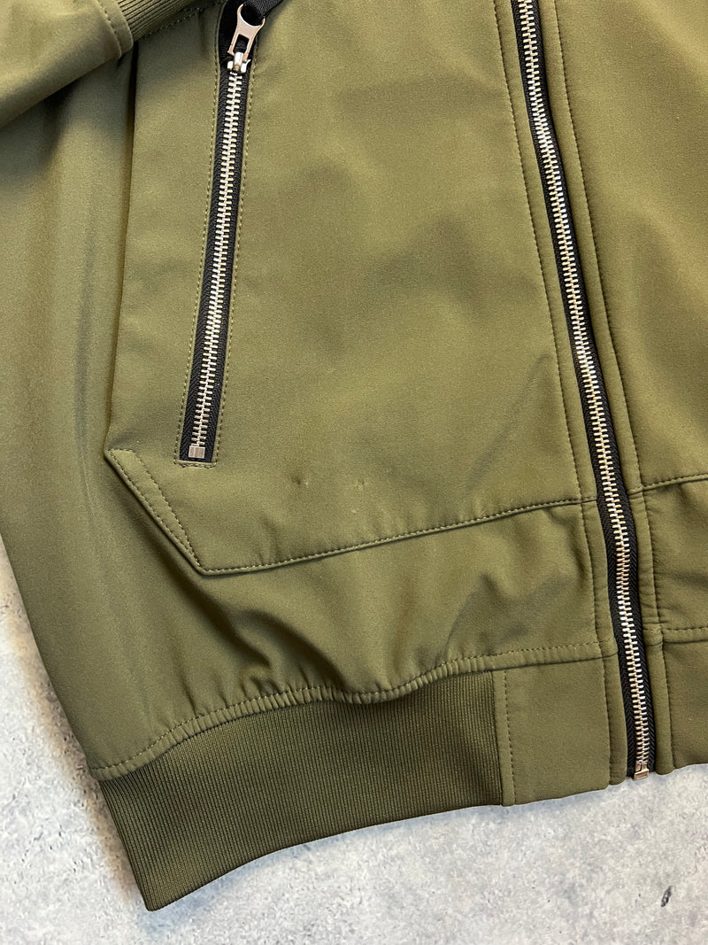 Stone island 2021 khaki light soft shell-r jacket
