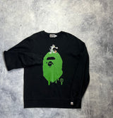 Bape x Tom & Jerry painting crewneck