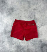 Moncler red swim shorts