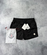 Moncler black swim shorts BNWT