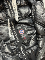 Canada goose black Crofton hooded jacket
