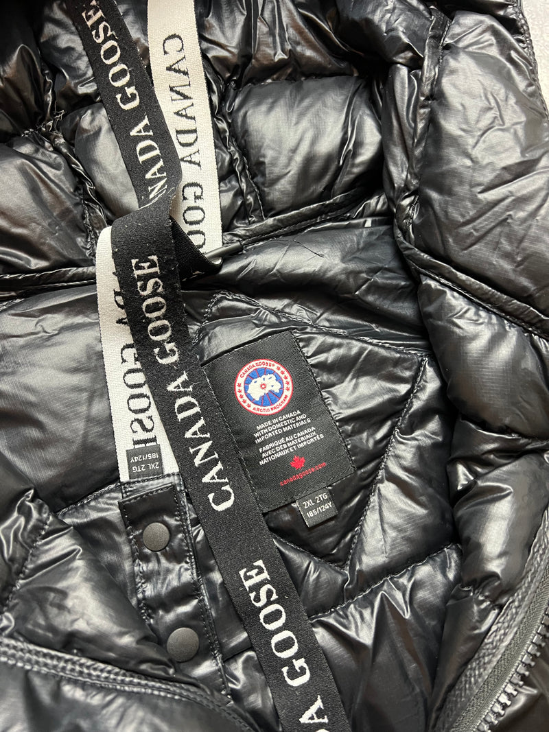 Canada goose black Crofton hooded jacket