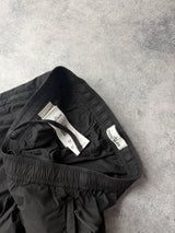 Stone island SS24 black tela cargo trousers
