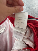 Moncler red swim shorts