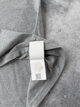 Moncler grey rib neck tee