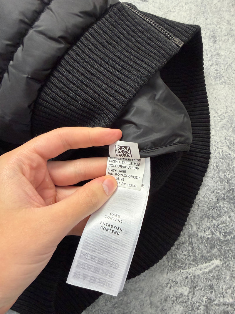 Canada goose black knit gilet