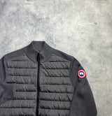 Canada goose grey hybridge knit jacket