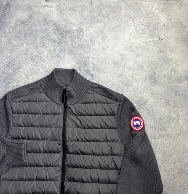 Canada goose grey hybridge knit jacket