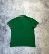 Moncler green polo shirt
