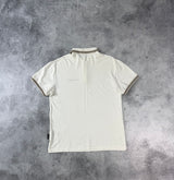 Palm angels white polo shirt