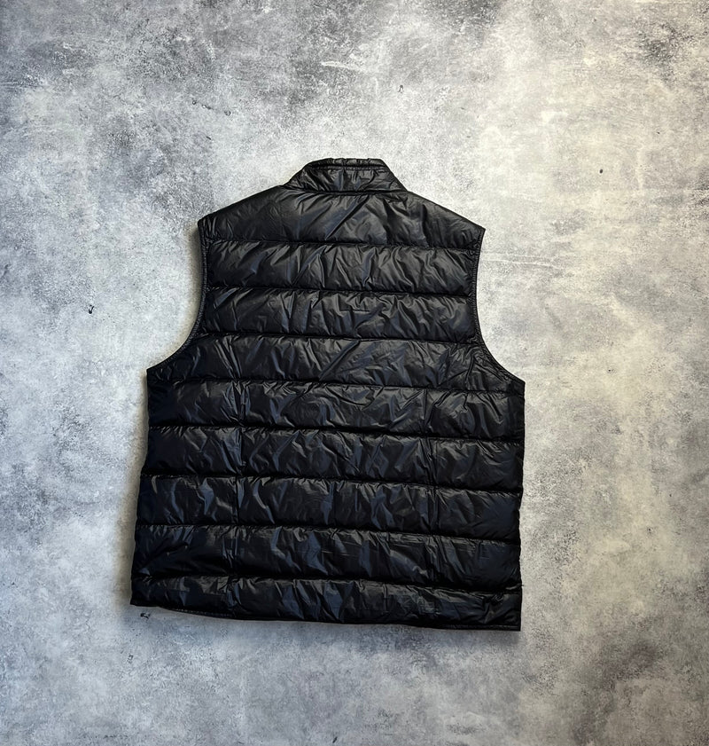Moncler black GUI gilet