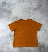 Dior oblique orange towel tee