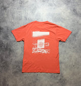 Stone island 2020 orange graphic tee