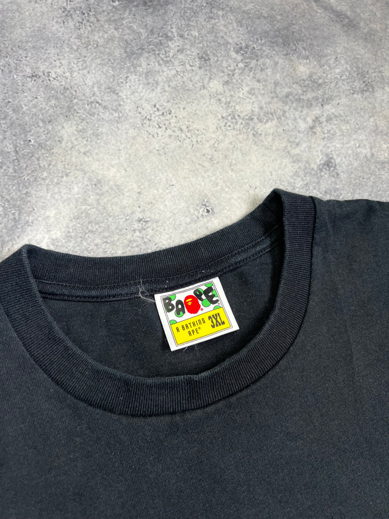 Bape holo shark face tee