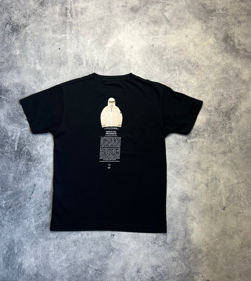 Stone island 2020 black archivio graphic tee