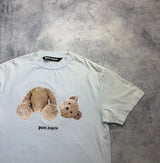 Palm angels baby blue kill the bear tee