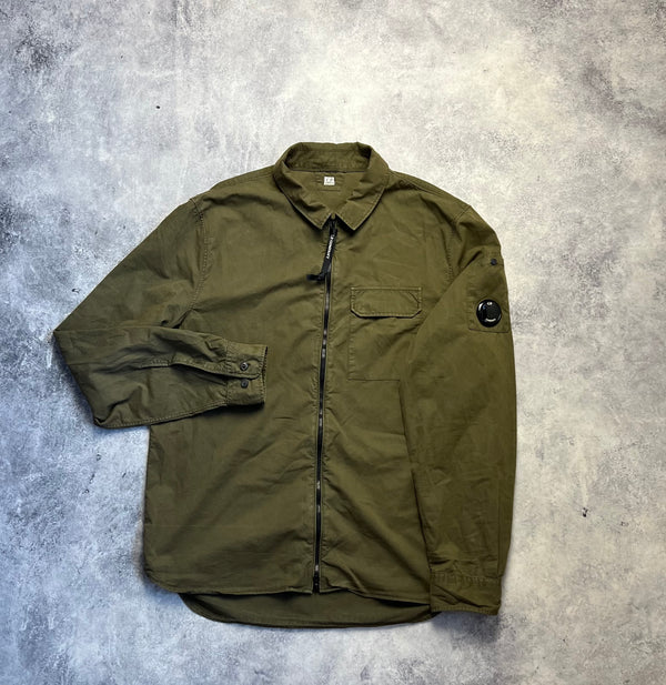 CP company khaki overshirt