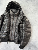 Moncler black marque giubbotto jacket