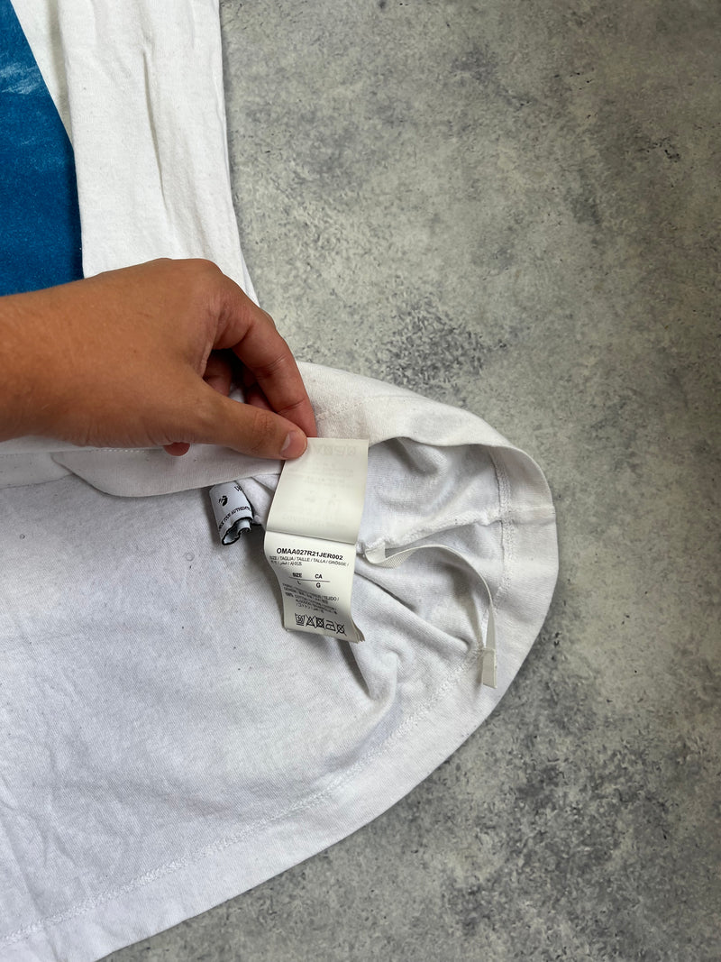 Off-white Mona Lisa white graphic tee