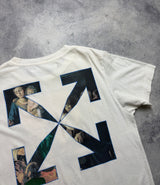 Off-white Caravaggio painting white graphic tee