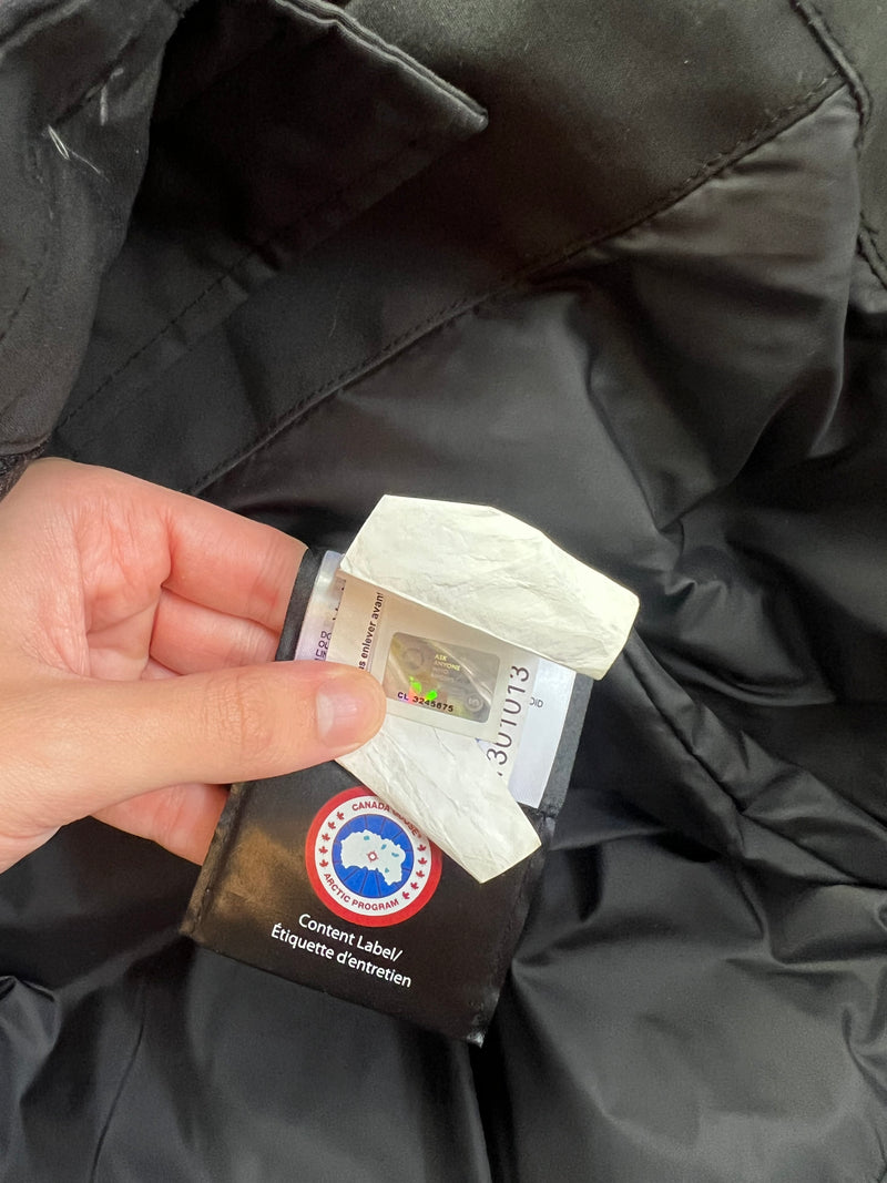 Canada goose black Wyndham parka