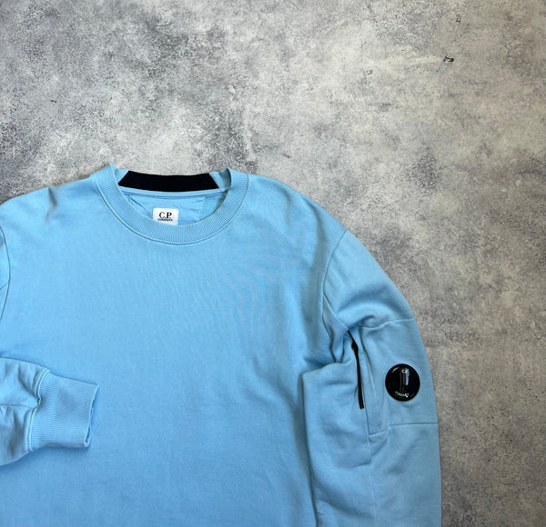CP company baby blue jumper