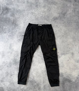 Stone island SS22 black cargo trousers