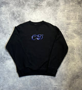 Dior x Kenny scharf cd embroidered black jumper