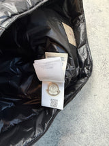 Moncler black GUI gilet