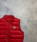 Moncler red JUNIOR gilet