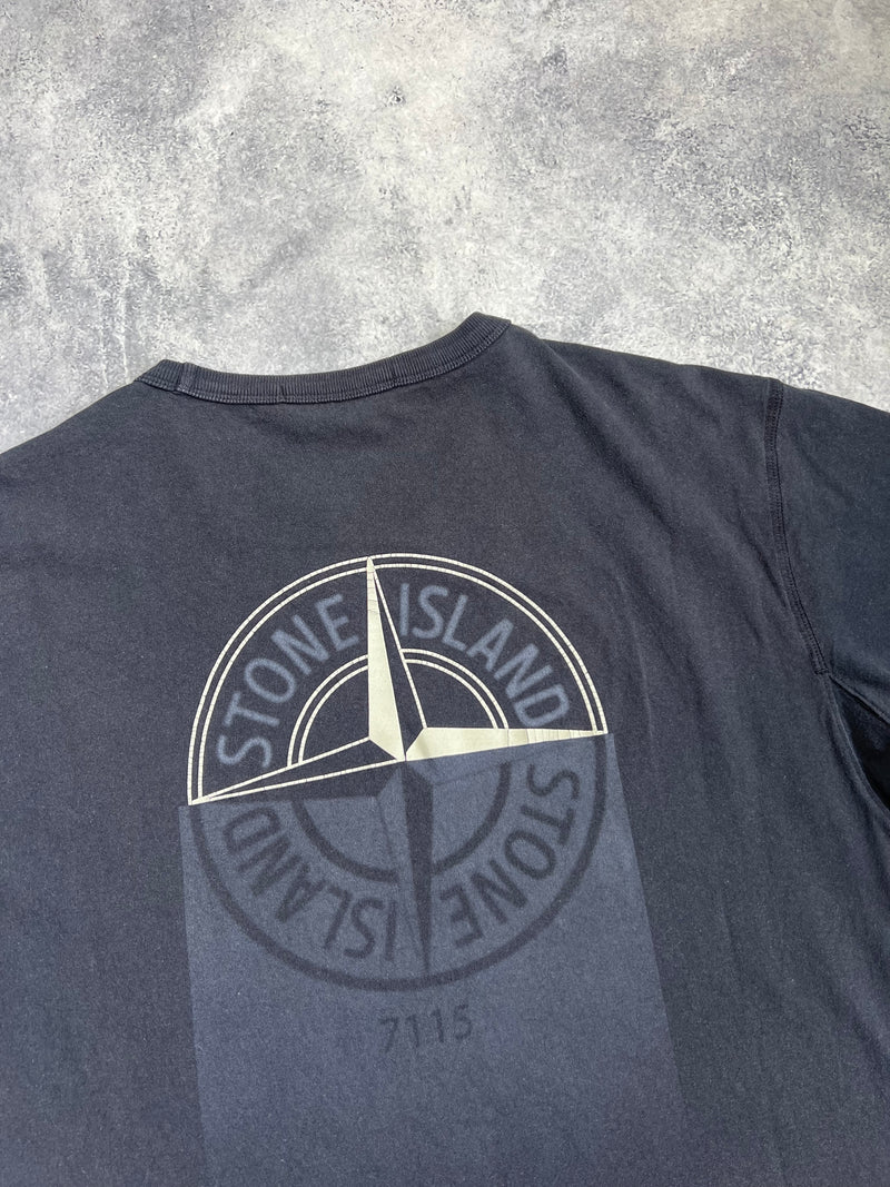 Stone island 2019 black graphic tee