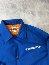 Bape giant ape head track jacket blue FW22